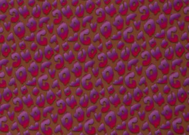Shine Leo viscose woven fabric by Swafing and Cherry Picking brown purple