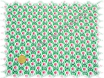 Dutch-Love Bulps  poplin green