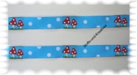 "FliePi-Webband" trim blue
