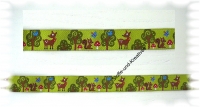 "Waldfreunde-Webband" green