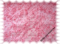 "Fransen Voile" Baumwolle rosa