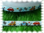 "Autorennen", trim car racing blue