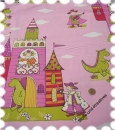 "Troubadour+Poldi"" cotton dragon and castle