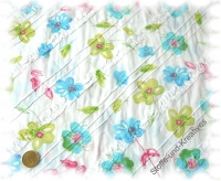 "Summer Dream" Baumwolle wei�/blau