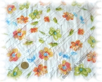 "Summer Dream" Baumwolle wei�/orange