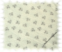 "Single-Jersey" knit fabric print, ecru, grey