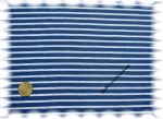 "Campan", knit fabric, blue, white