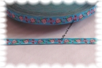 "Eulenreigen" trim blue, owls