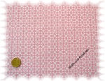 "Hilde"-Ornamente Popeline/Baumwolle, rosa