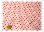 "Hilde"-Rosenkaro Popeline/Baumwolle, rosa,wei�
