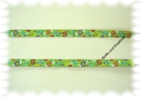 "Love & Peace" Webband gr�n