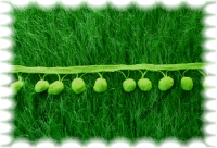 "Pompom-Band" gr�n