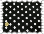 "Punkte-Jersey" knit fabric, dots black, white