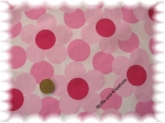 "Valerija" cotton printed flowers pink