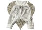 Preview: Babyhose Pumphose Handmade Design Wild Life Bündchen naturweiss