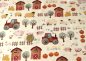 Preview: Fancy Farm Baumwoll-Jersey mit Bauernhof Tieren und Traktor ein Kinderstoff von Hilco