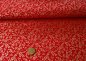 Preview: Glitzerranken rot Weihnachtsstoff Webware