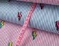 Preview: High Five von Hamburger Liebe Design stiches blau Baumwolle Webware mit Stickerei
