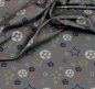 Preview: Im Fußballhimmel grau Hilco und I'm sew happy  Fußballstoff Jersey Stretchjersey