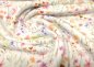 Preview: Lisa Rippjersey ecru Blumenstoff