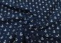 Preview: Mika maritimer Jersey mit Anker und Punkten dunkelblau