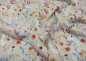 Preview: Musselin Marlene sand Double Gauze Biostoff Blumenstoff