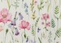 Preview: Summer Flowers Swafing Rippjersey ecru Blumenstoff