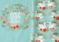Preview: Swan Garden Panel  mint Hilco Baumwoll Jersey Kinderstoff