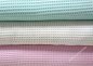 Preview: Nelson Waffelpique light pink, light green or ecru cotton woven fabric by swafing