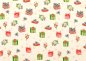 Preview: christmas presents ecru christmas fabric cotton poplin