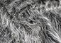Preview: Zottelstoff Sam grey Fake Fur Faux Fur