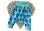 Preview: Babyhose Pumphose Handmade Design Elefanten, Bündchen mint