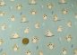 Preview: Euli Mrs. Mint Design Hilco Kinderstoff Jersey mit Eulen in mint