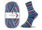 Preview: Flums Stretch-Sockenwolle von Golden Socks, Pro Lana,  Strumpfwolle blau lila