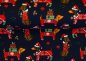 Preview: Holly Dogs Swafing christmas fabric french Terry by Swafing