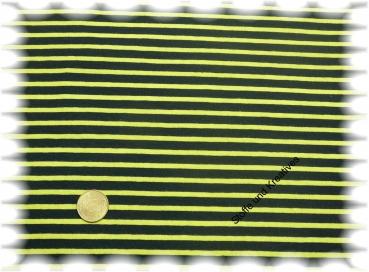 Campan  knit fabric dark blue, lime