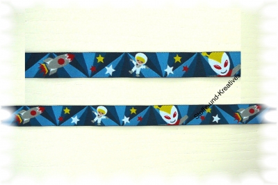 Outer Space Band  blau