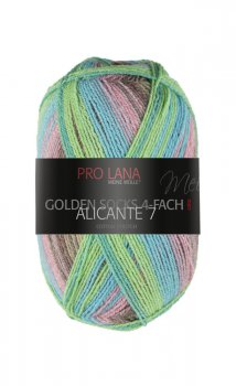 EUR 6,45 100 g PRO LANA WINTERPRACHT Golden Socks Stretch Sockenwolle 100g