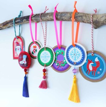 Hamburger Liebe Ugly Christmas Christmas Ornaments Panel Albstoffe