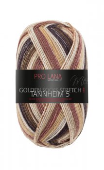 Tannheim 5 braun,hellbraun Sockenwolle von Golden Socks, Pro Lana,  Strumpfwolle