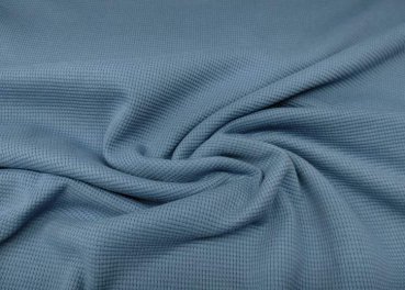 Clarissa Waffeljersey helles jeansblau von Swafing