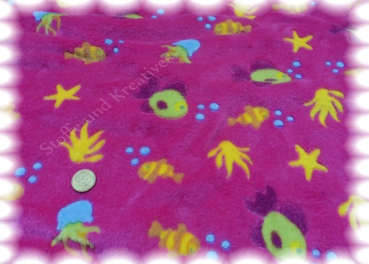 Fleece Seestern kinderstoffe stoffe und kreatives welt der Kinderstoffe Wellnessfleece