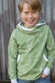 Forest Animal, Forrest Animals green jersey for children by Hilco