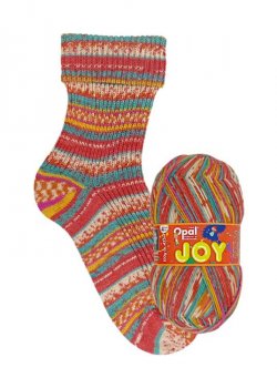 Opal Sockenwolle Joy Glücksgefühl orange  4fach Sockenwolle