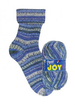 Opal Sockenwolle Joy Entzücken blau 4fach Sockenwolle