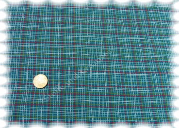 Lina Line Stretch-Jersey smaragd grün Hilco Shirtstoff I'm sew happy  Stoffrest_61 cm reduziert