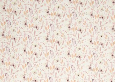 Mia Rippjersey ecru Blumenstoff von Swafing