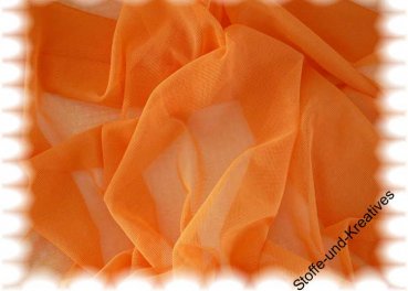 Netzstoff orange von Sanetta