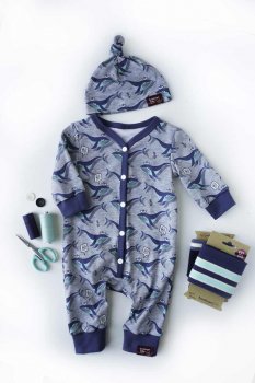 Hamburger Liebe kids Collection Sea Side organic cotton Jersey 50 cm