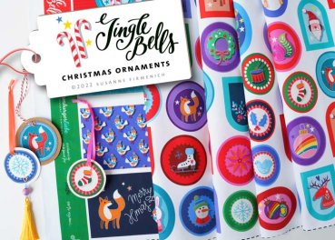 Hamburger Liebe Ugly Christmas Christmas Ornaments Panel Albstoffe
